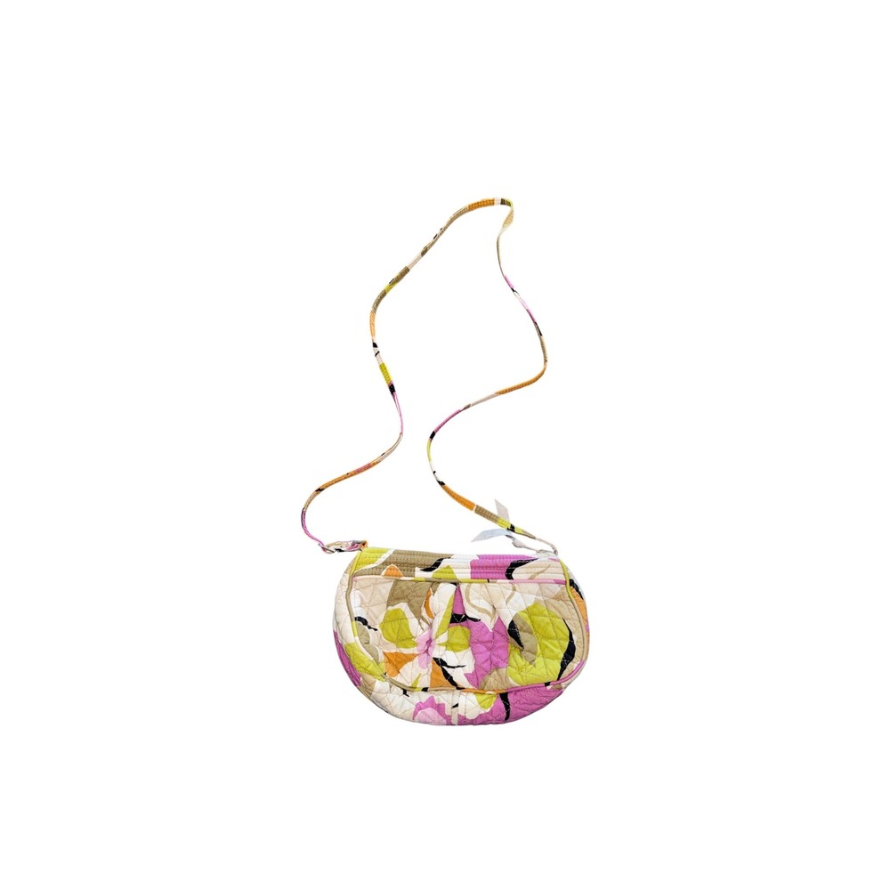 Vera Bradley Crossbody Bag in‎ Portobello Road Floral Quilted Cotton Small Purse